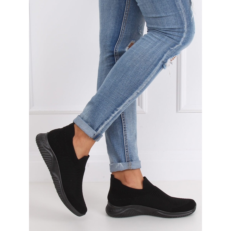 Negru 9924 Pantofi sport negri 1