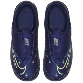 Pantofi de fotbal Nike Mercurial Vapor 13 Club Mds Mg PS (V) Jr CJ1149 401 albastru marin 1