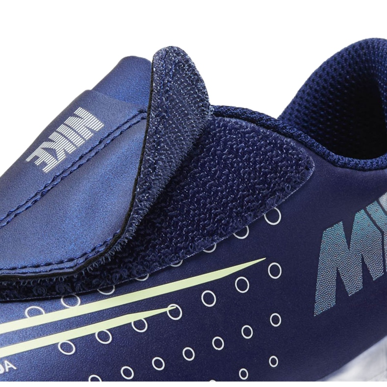 Pantofi de fotbal Nike Mercurial Vapor 13 Club Mds Mg PS (V) Jr CJ1149 401 albastru marin 3