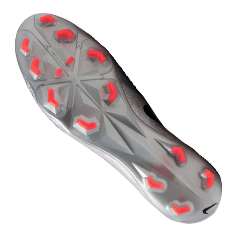 Pantofi de fotbal Nike Phantom Vnm Elite Fg M AO7540-906 gri argint 2
