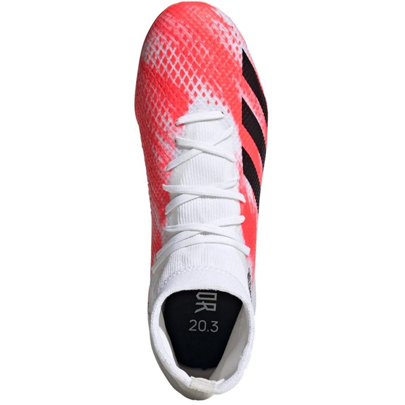 Ghete de fotbal Adidas Predator 20.3 Fg M EG0910 multicolor alb 1