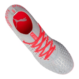 Ghete de fotbal Puma Future 4.2 Netfit Mg M 105681-01 argint 1