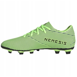 Ghete de fotbal Adidas Nemziz 19.4 FxG M FV3996 multicolor verde 1 Ghete de fotbal Adidas Nemziz 19.4 FxG M FV3996 multicolor verde 1