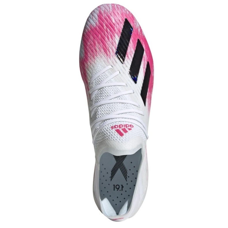 Ghete de fotbal Adidas X 19.1 Sg M EG7143 multicolor alb 2
