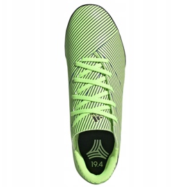 Ghete de fotbal Adidas Nemeziz 19.4 Tf M FV3317 multicolor verde 2