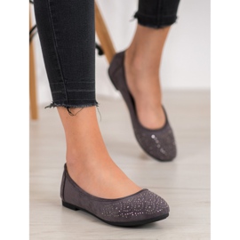 Diamantique Balerină clasică cu cristale gri 1