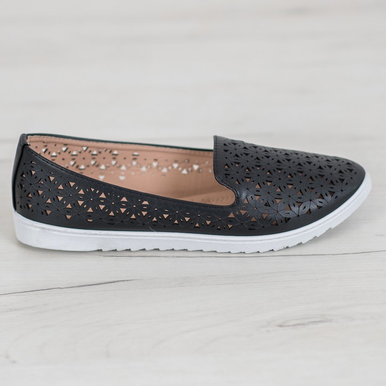 Renda Lordi ajurati confortabili negru 2