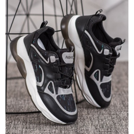 Via Giulia  Adidași de modă sport negru 2