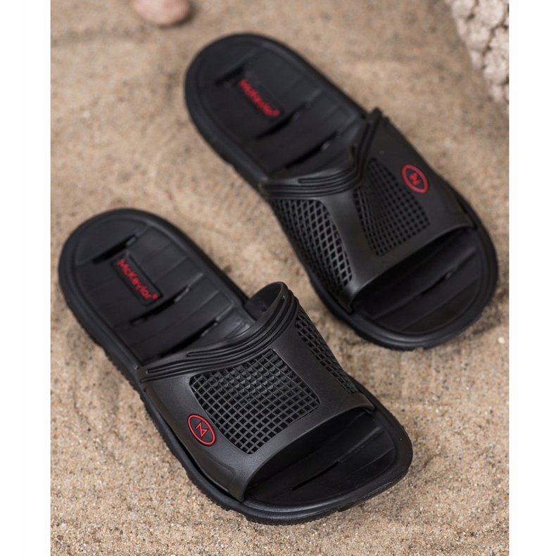 Papuci sport MCKEYLOR negru 1