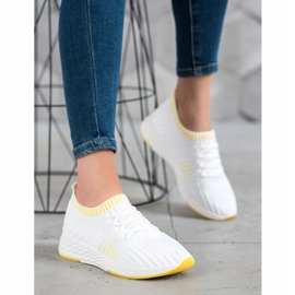 SHELOVET Încălțăminte textilă alb 1 SHELOVET Încălțăminte textilă alb 1