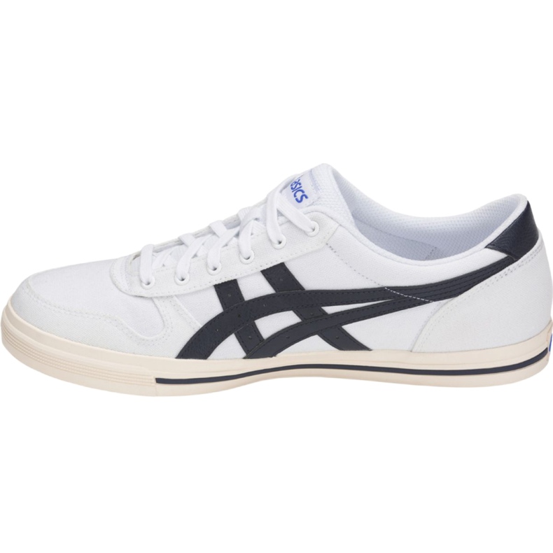 Pantofi Asics Aaron M 1201A008 101 alb albastru marin 5