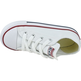Pantofi Converse Chuck Taylor All Star Kids 7J256C alb 2 Pantofi Converse Chuck Taylor All Star Kids 7J256C alb 2