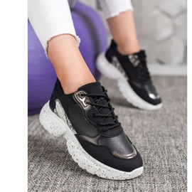 Mckeylor Adidași la modă negru 4