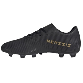 Ghete de fotbal Adidas Nemeziz 19.4 FxG M F34394 negru 1