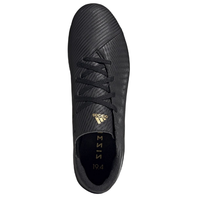 Ghete de fotbal Adidas Nemeziz 19.4 FxG M F34394 negru 2