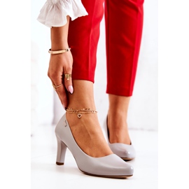 Pompe de damă Sergio Leone Gri Mat Orsola 1