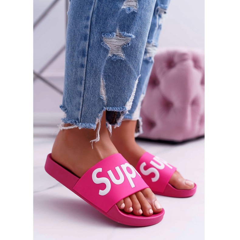 SEA Papuci de damă Fuchsia Super Losaria roz 1