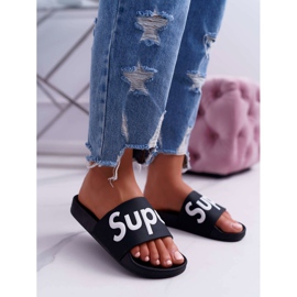 SEA Papuci negri pentru femei Super Losaria negru 1