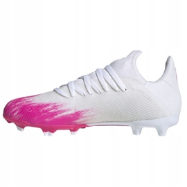Ghete de fotbal Adidas X 19.3 Fg Jr EG7150 multicolor alb 1