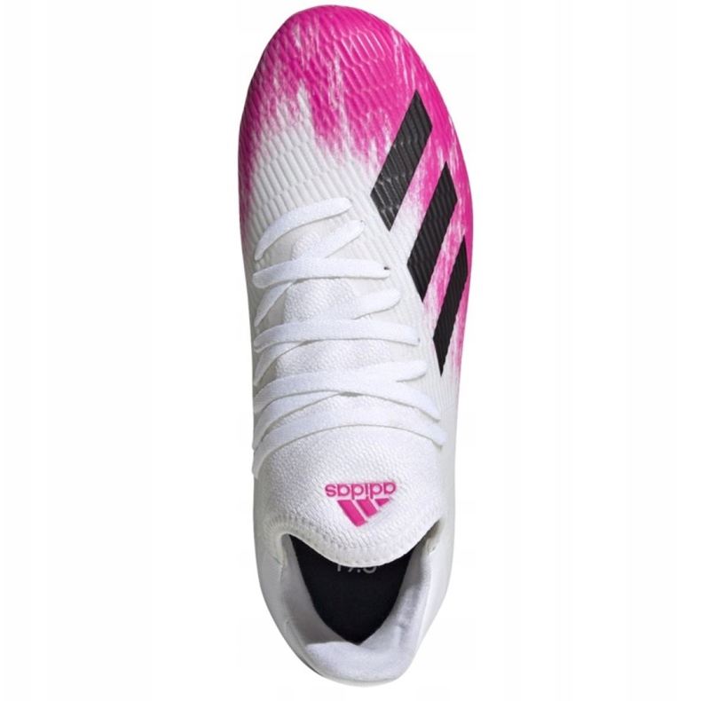 Ghete de fotbal Adidas X 19.3 Fg Jr EG7150 multicolor alb 2