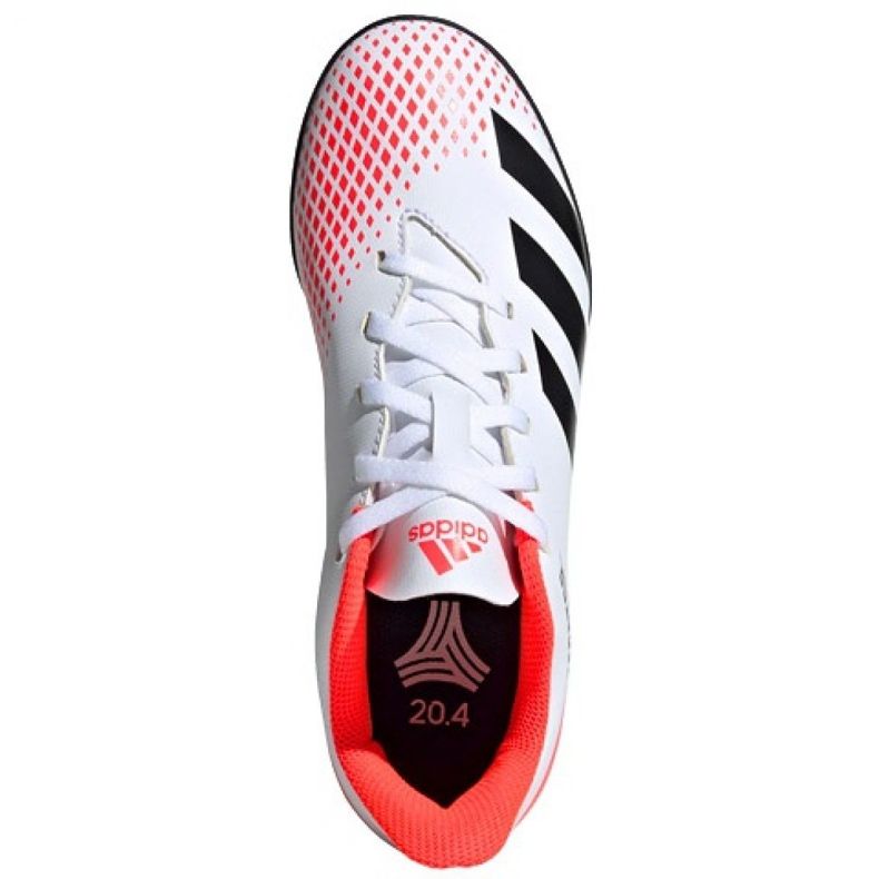 Ghete de fotbal Adidas Predator 20.4 FxG Jr EG0933 multicolor alb 1 Ghete de fotbal Adidas Predator 20.4 FxG Jr EG0933 multicolor alb 1