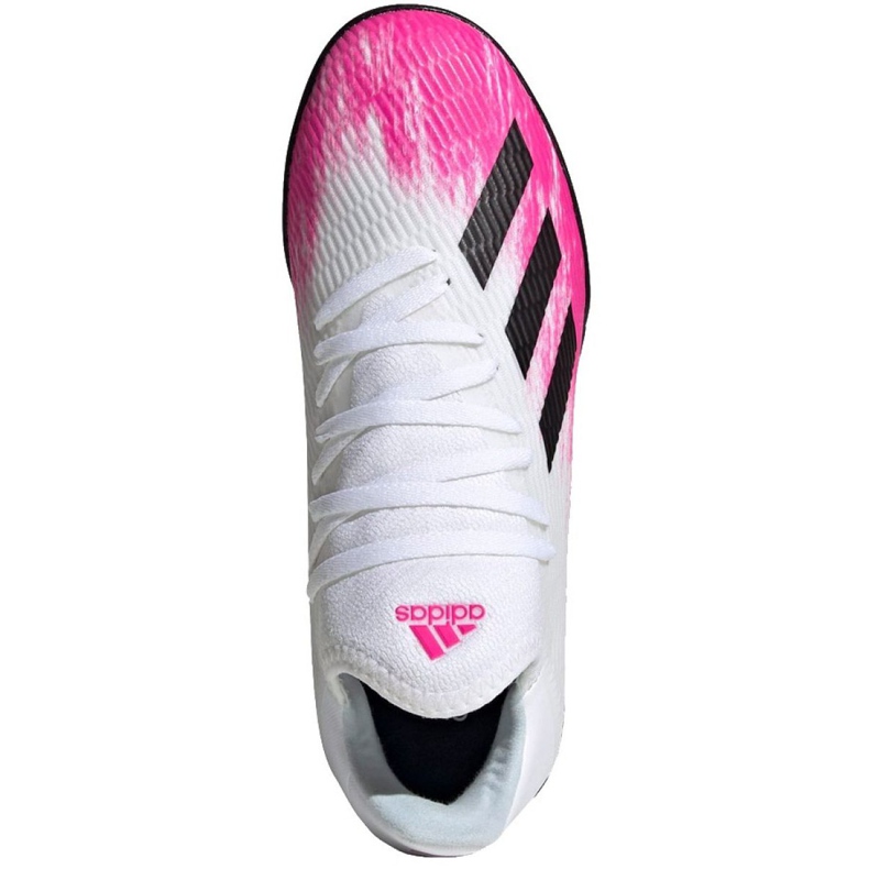 Ghete de fotbal Adidas X 19.3 Tf Jr EG7174 multicolor alb 1 Ghete de fotbal Adidas X 19.3 Tf Jr EG7174 multicolor alb 1