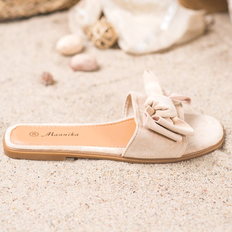 Mannika Papuci Cu Arc maro 1