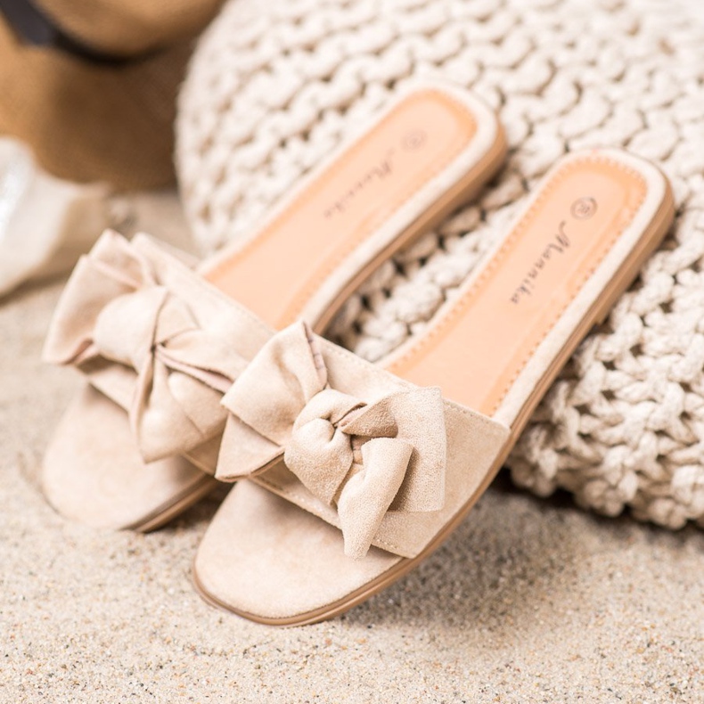 Mannika Papuci Cu Arc maro 2