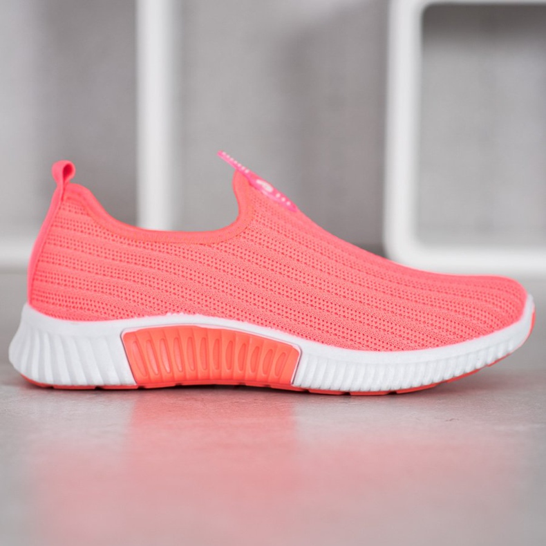 SHELOVET Pantofi sportivi ajurati roz 2