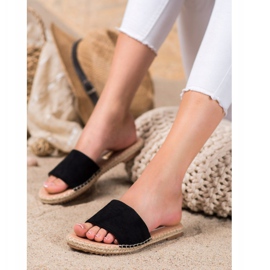 Renda Espadrile ușoare negru 1 Renda Espadrile ușoare negru 1