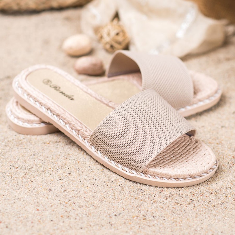 Renda Papuci Bej textile 1