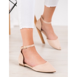 Diamantique Pompe clasice cu cataramă maro 1