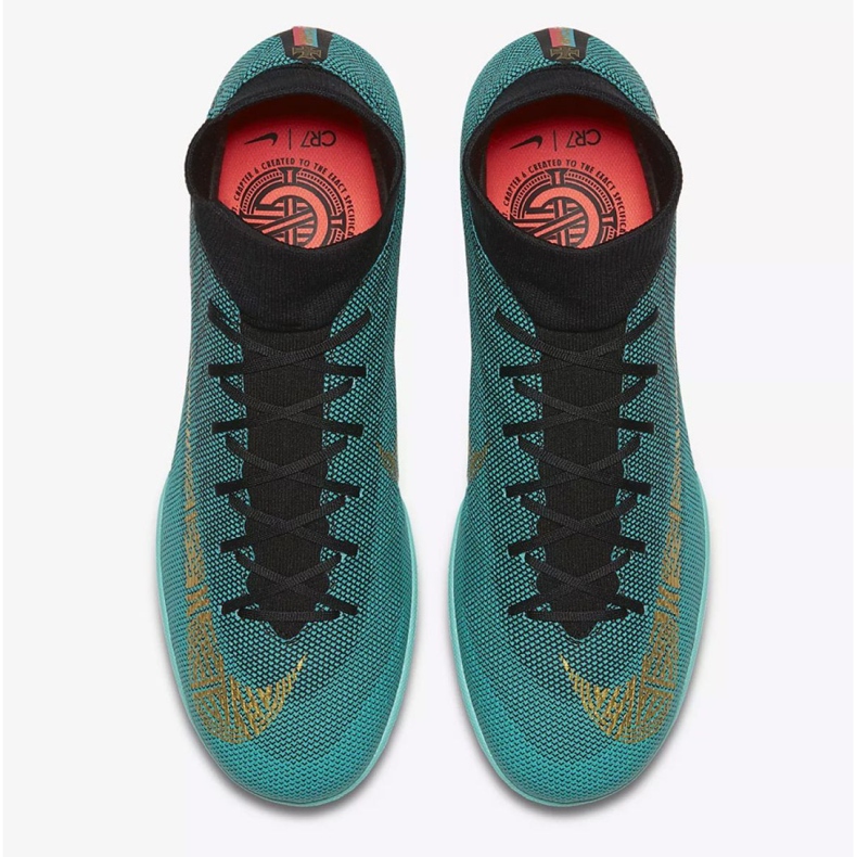 Pantof de fotbal Nike Mercurial Superflyx 6 multicolor verde 2