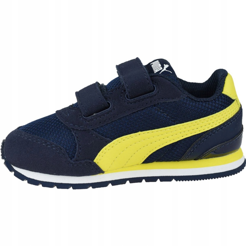 Puma St Runner V 2 Infants Jr 367137-09 albastru marin galben 1