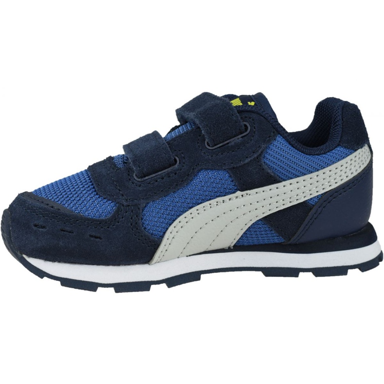 Puma Vista V Infants Jr 369541-09 alb albastru marin albastru 1