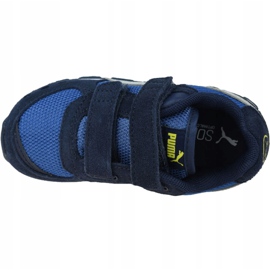 Puma Vista V Infants Jr 369541-09 alb albastru marin albastru 2