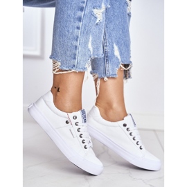 Adidași bărbați Big Star legați de culoare albă AA274511 1
