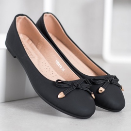 Diamantique Kalsic Black Ballerina negru 1