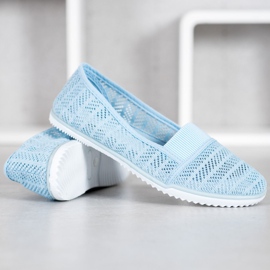 Bona Încălțăminte calată slip-on albastru 2