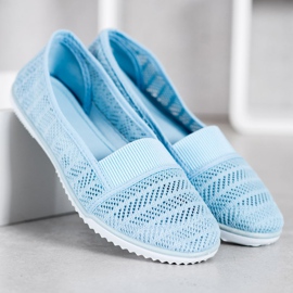 Bona Încălțăminte calată slip-on albastru 3