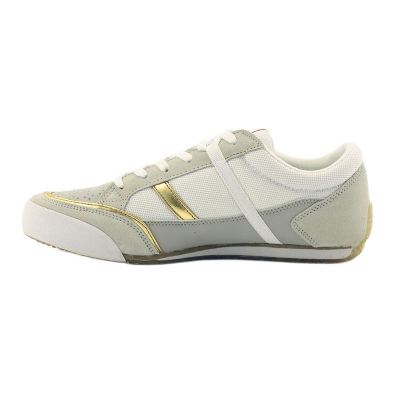 Pantofi sport Sprandi 8042 gold bej alb gri 3