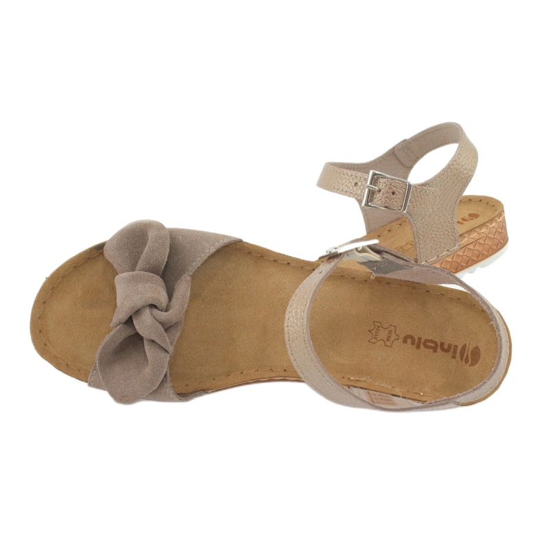 Pantofi de damă Comfort Inblu 158D118 bej 3