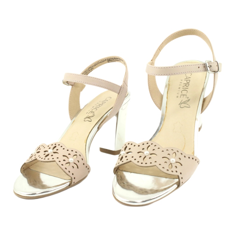 Sandale Caprice pantofi de damă 28303 multicolor roz 2