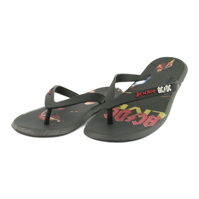 RIDER 82799 ACDC flip-flops THONG AD men BRAZILIA negru multicolor 1