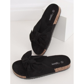 Papuci de plută negri G-580 Negru 1