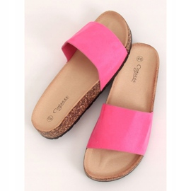 Papuci roz cu talpă G-572 Fuscha 1 Papuci roz cu talpă G-572 Fuscha 1