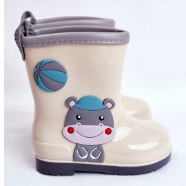 Copii din cauciuc Galoshes Grey Hipo gri 2 Copii din cauciuc Galoshes Grey Hipo gri 2