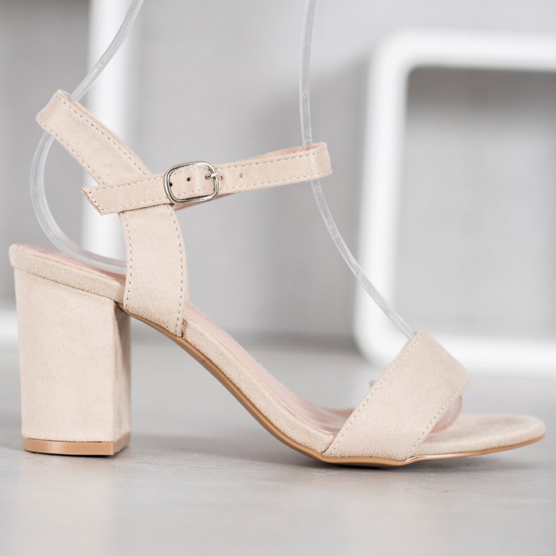 Nio Nio Sandale pe o bară maro 2