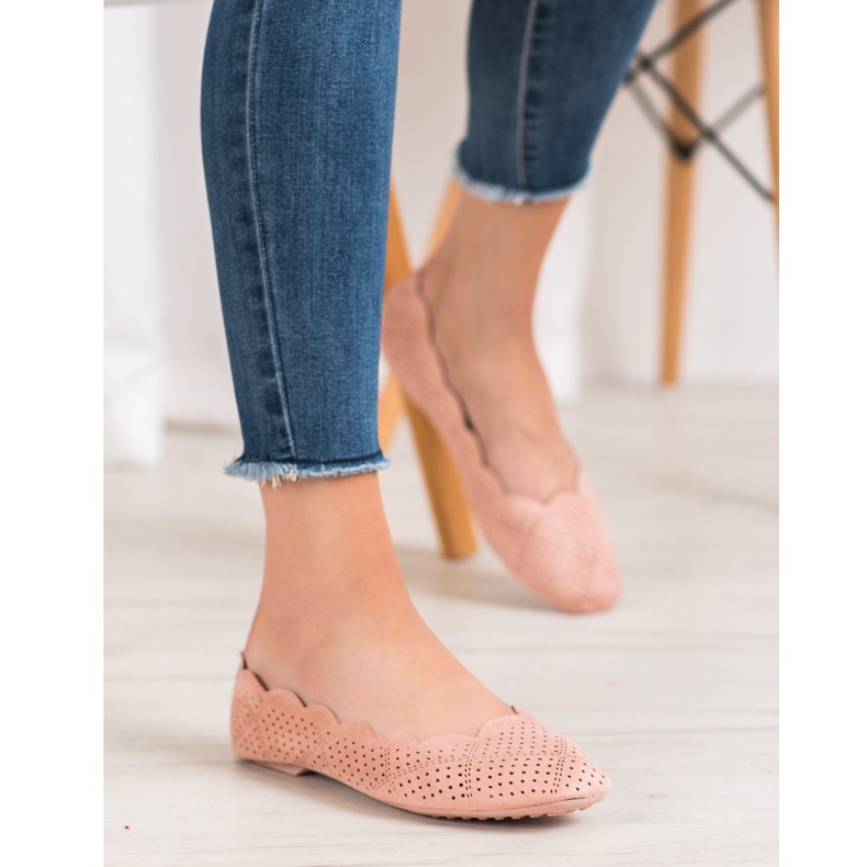 Small Swan Balerine ajurate roz 2 Small Swan Balerine ajurate roz 2