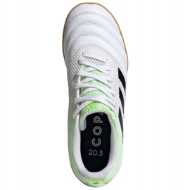 Încălțăminte de interior adidas Copa 20.3 În Sala Jr EF1916 multicolor alb 1